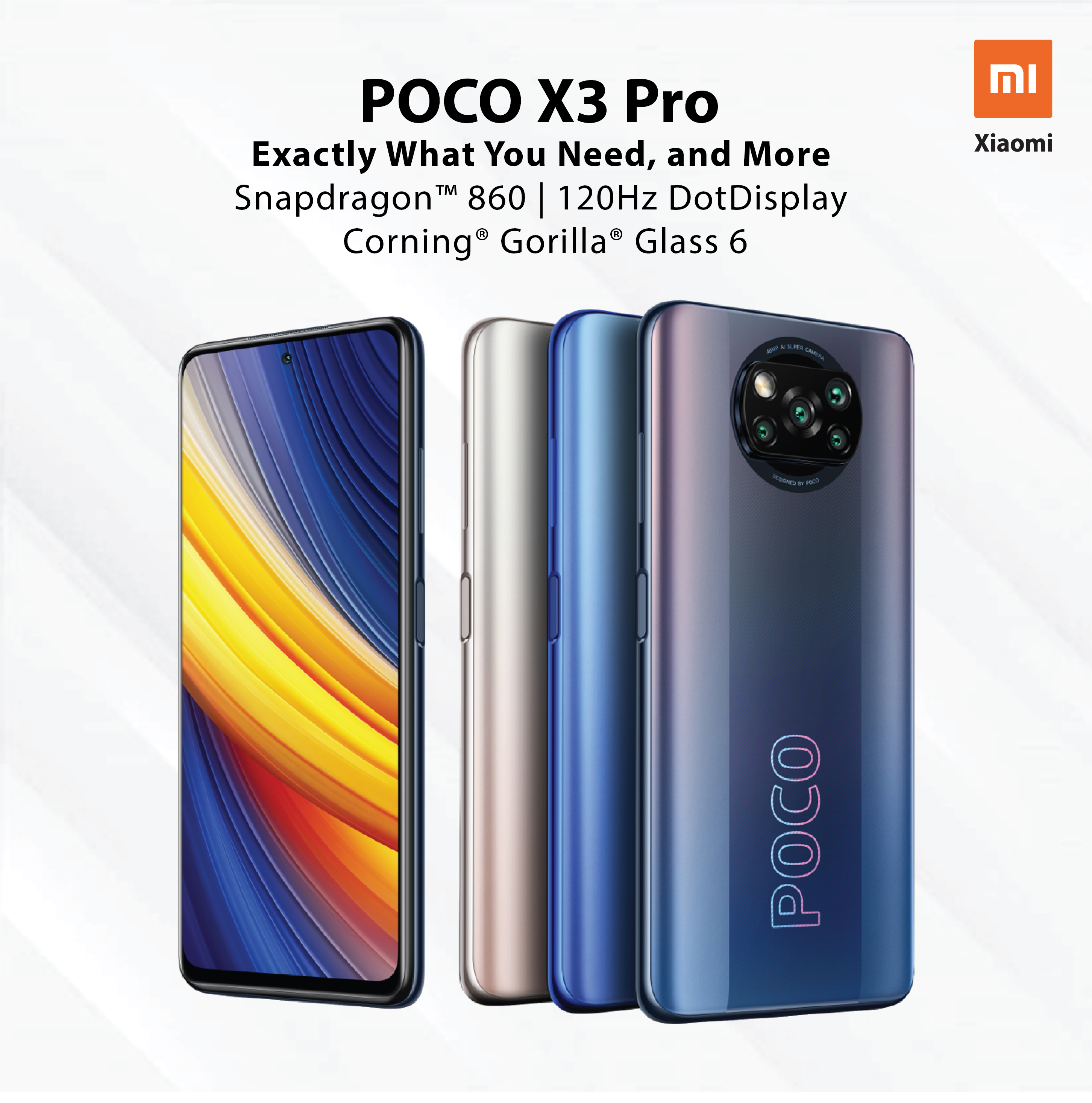 xiaomi poco x3 pro 6GB/128GB